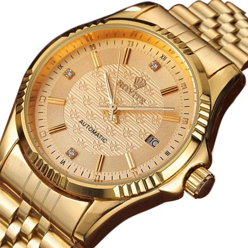 Vintage Gold Automatic Mechanical Watch