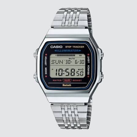 Vintage Digital Metal Strap Watch
